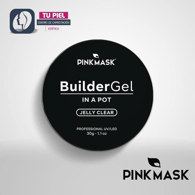 BUILDER GEL IN A POT | JELLY CLEAR | COD518 - Imagen 1